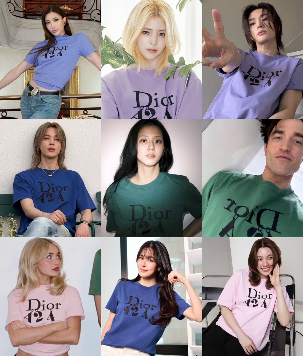 Dior x A24 nine participants