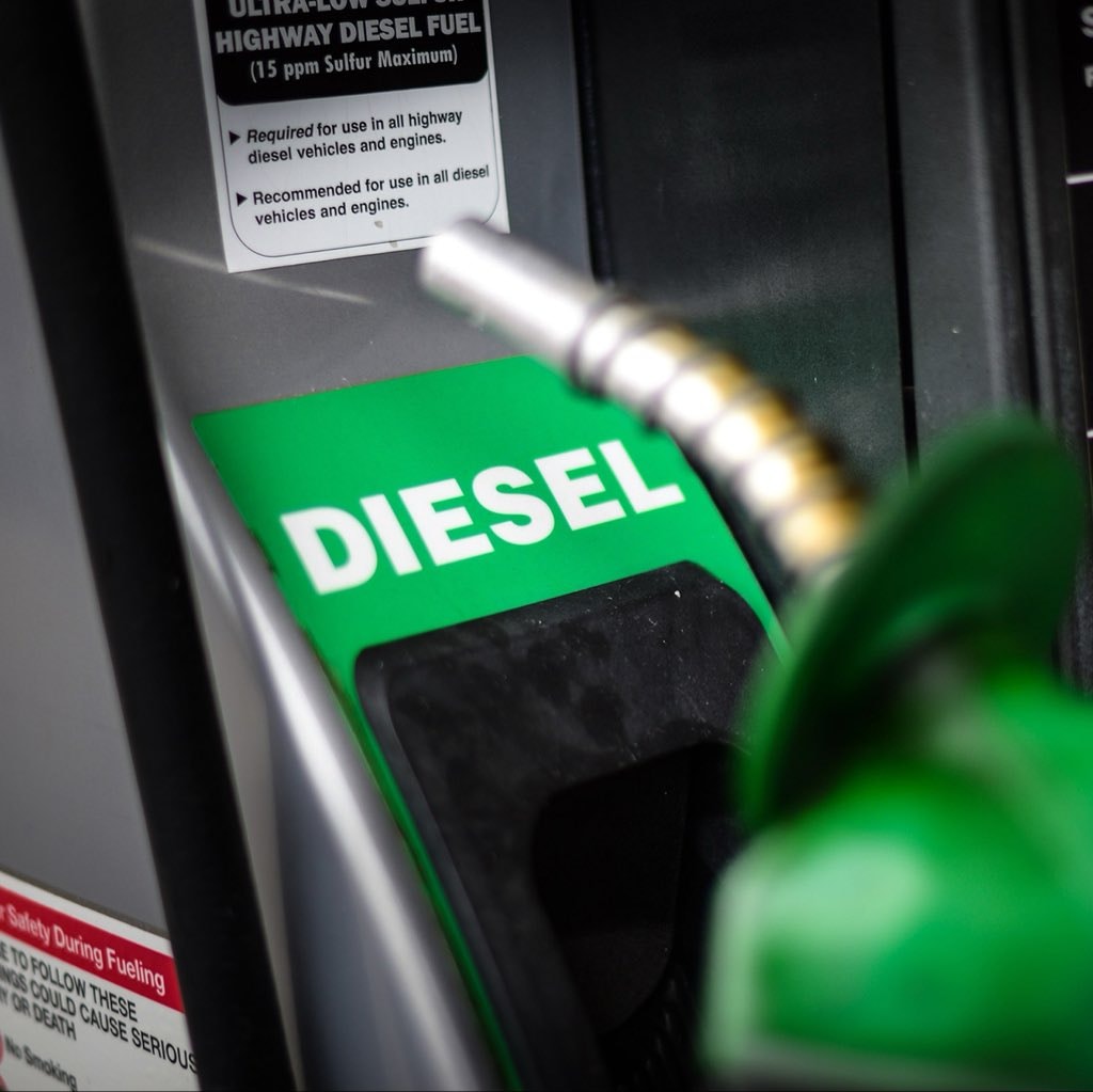 US diesel fuel prices at record high