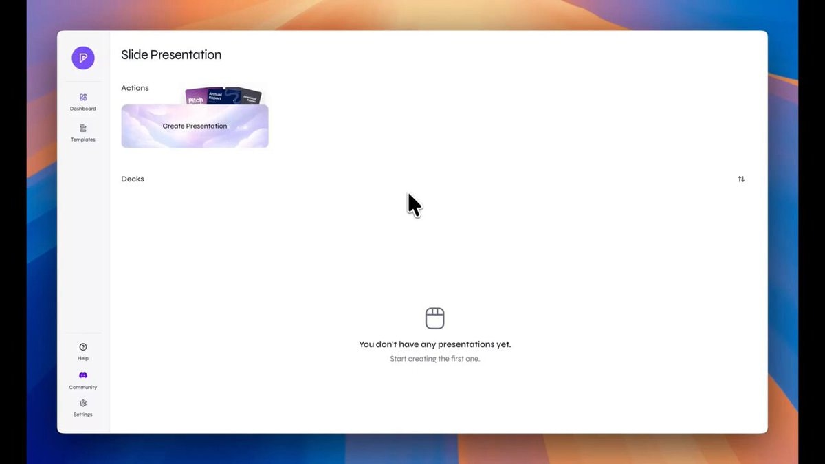 Presenton open-source AI presentation tool