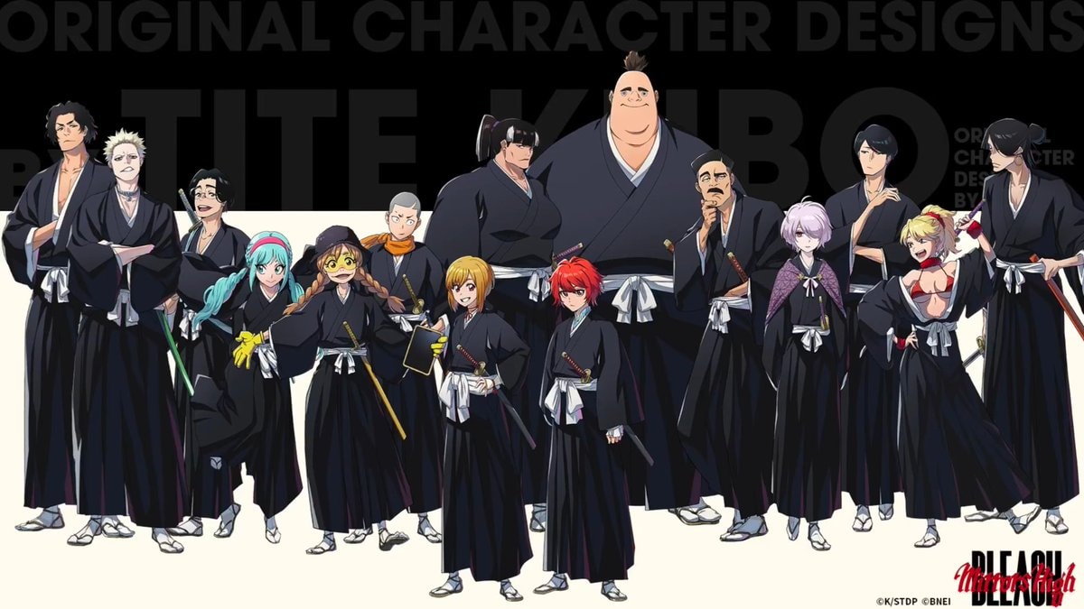 BLEACH: Mirrors High Tite Kubo designs