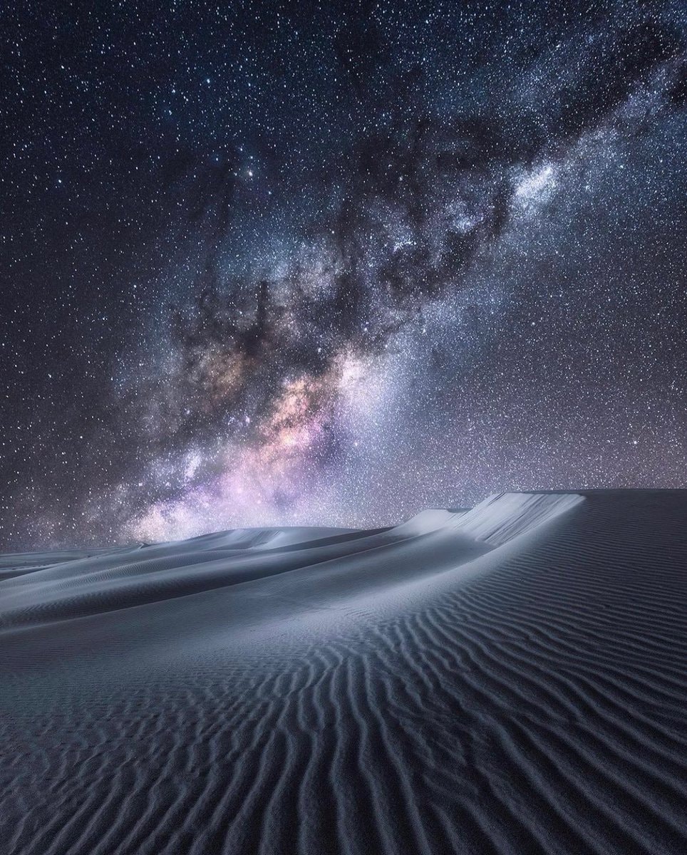 Namibia desert night sky