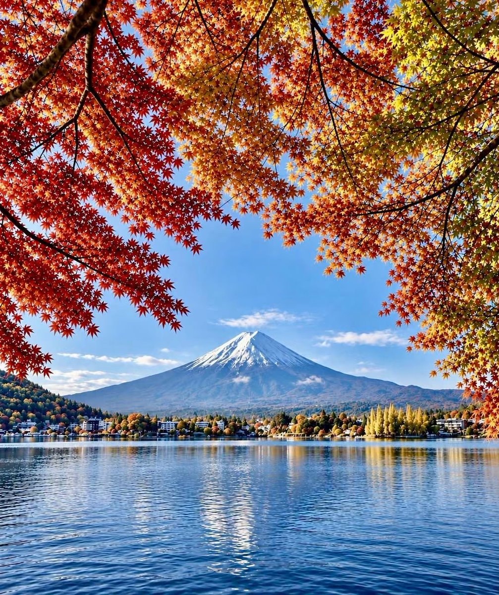 Lake Kawaguchi Yamanashi Japan