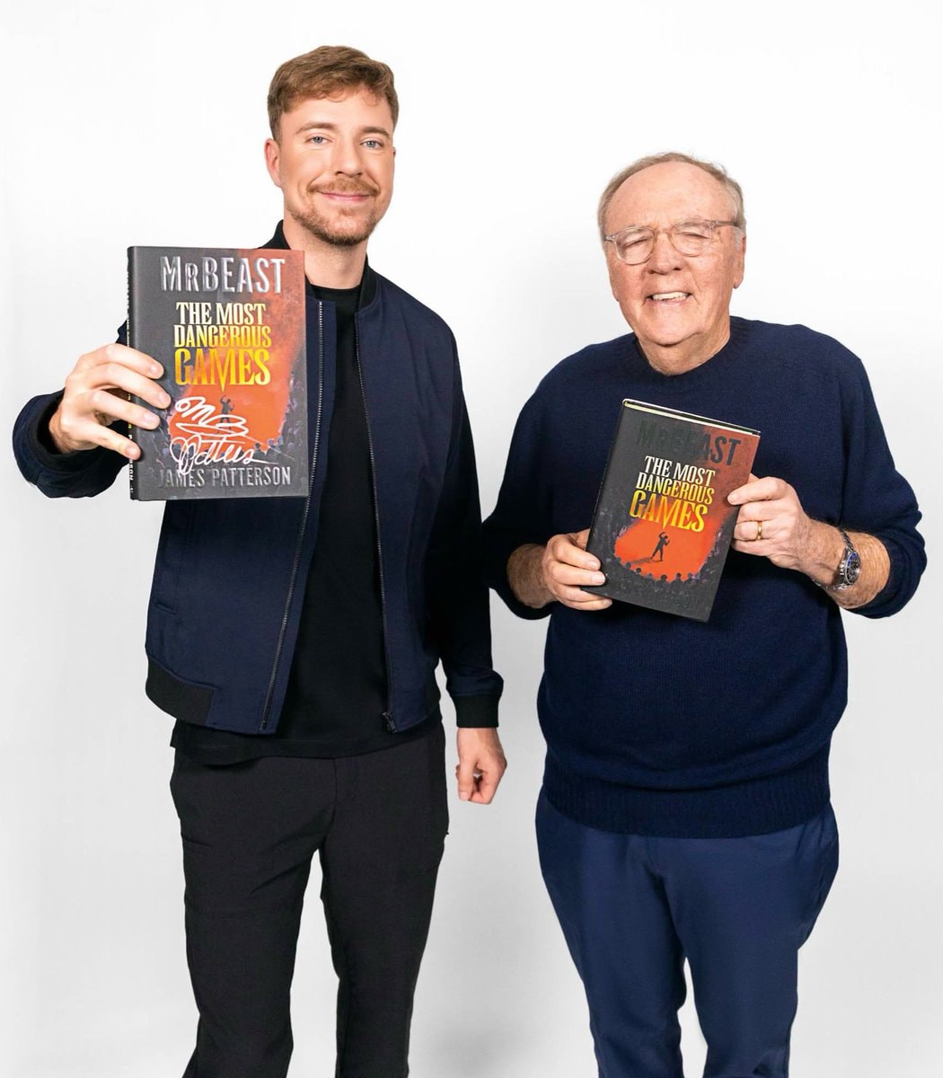MrBeast James Patterson book release (photo 2 of 2)