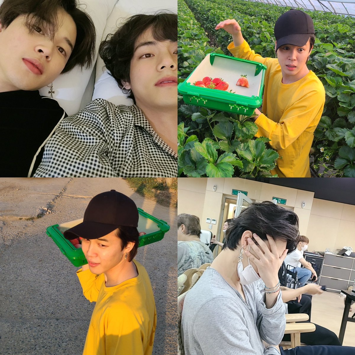 Taehyung birthday message for Jimin