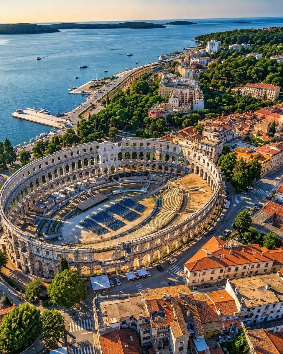 Pula Croatia amphitheater