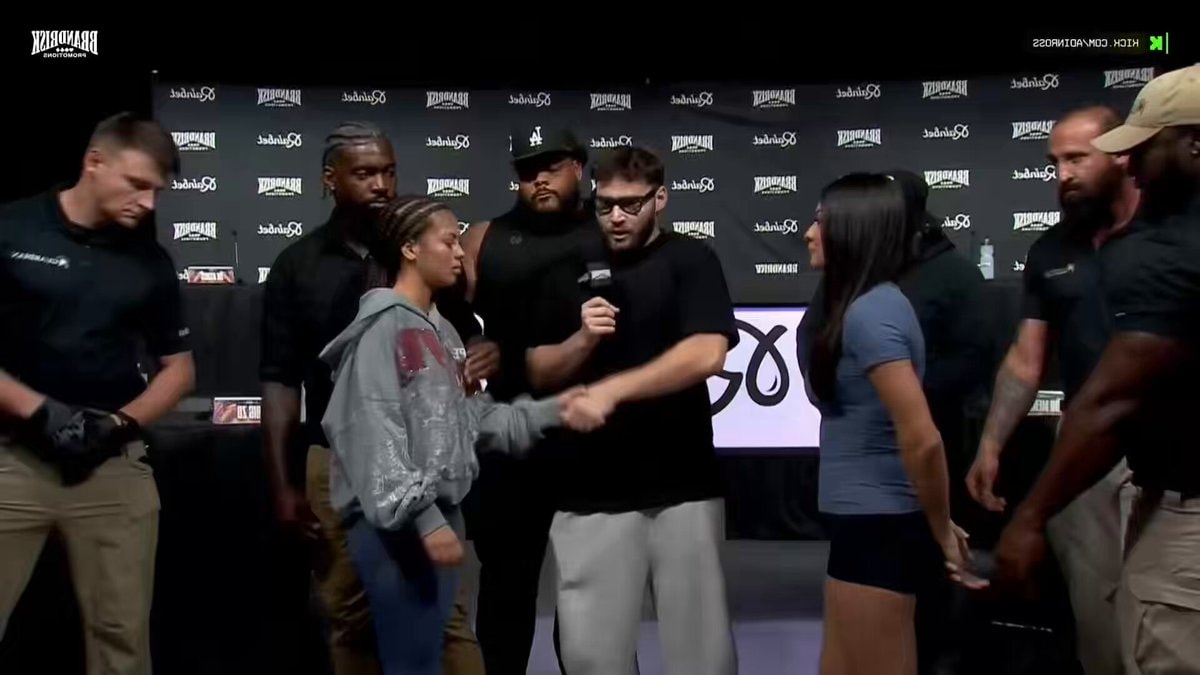 Adin Ross Brandrisk boxing press conference