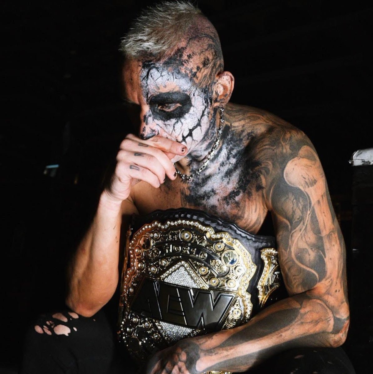 Darby Allin AEW World Champion celebration (photo 2 of 2)