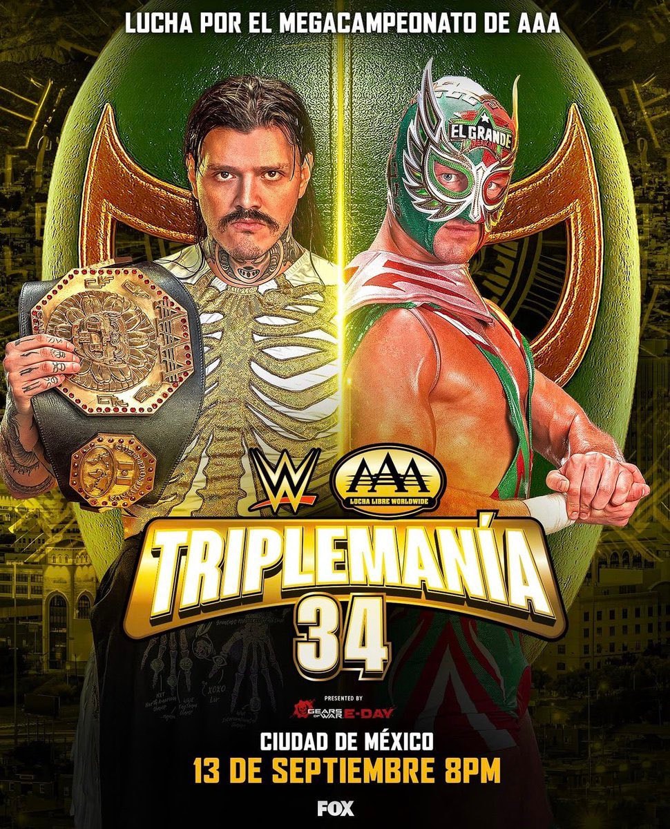 Dominik Mysterio vs El Grande Americano AAA Mega Championship