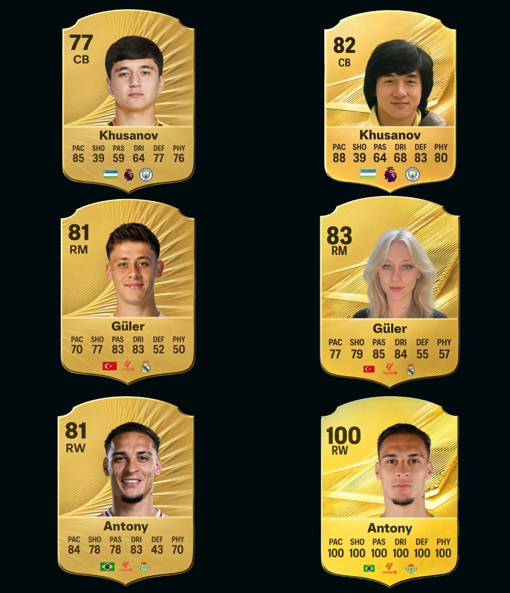 FIFA 27 rating upgrades