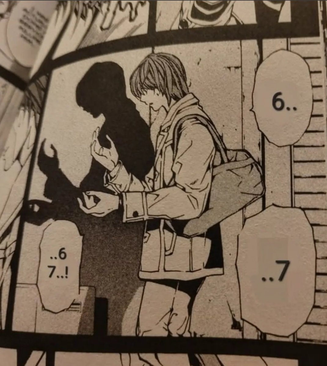 manga panel with numbers