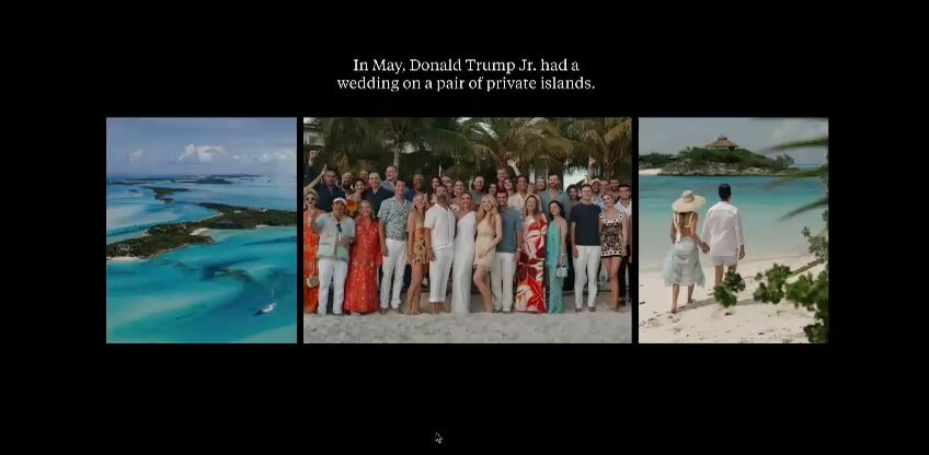 Donald Trump Jr. Bahamas wedding Kremlev