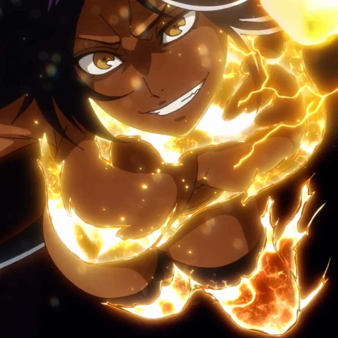 Anime character yellow energy (photo 2 of 2)
