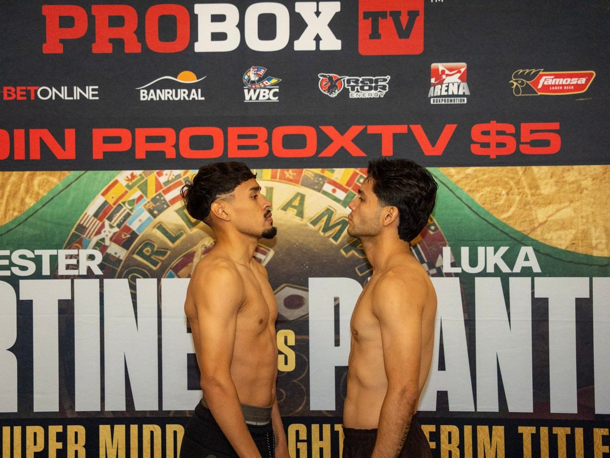 Garibo vs Pedraza weigh-in (photo 2 of 2)