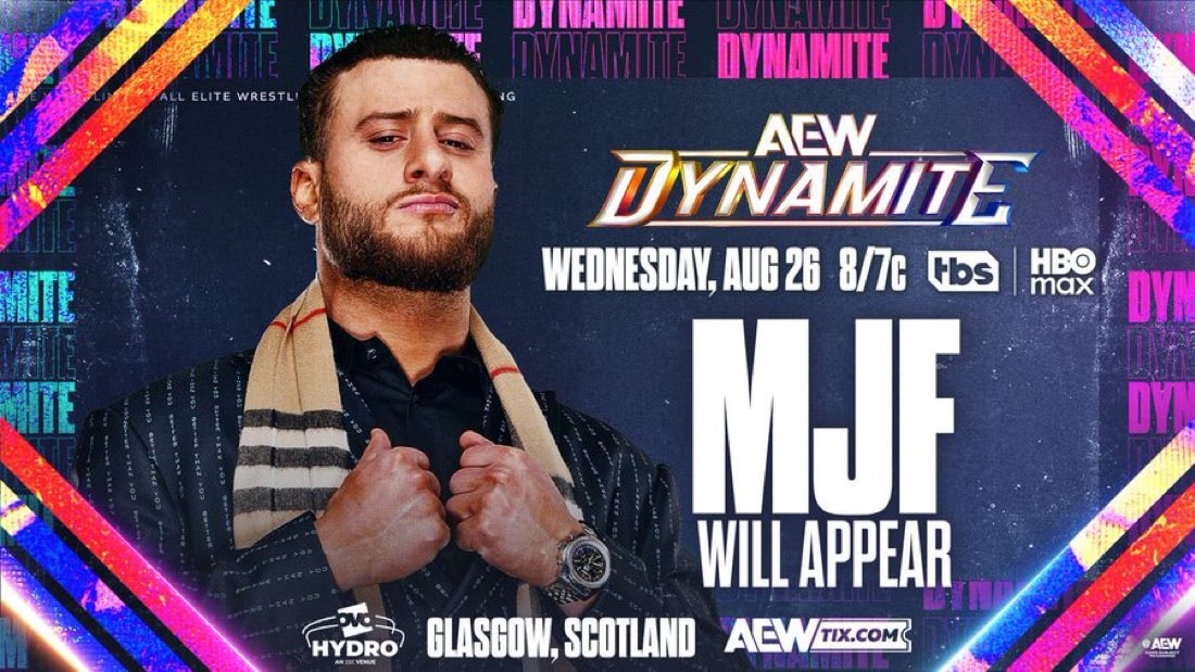 MJF Glasgow AEW Dynamite