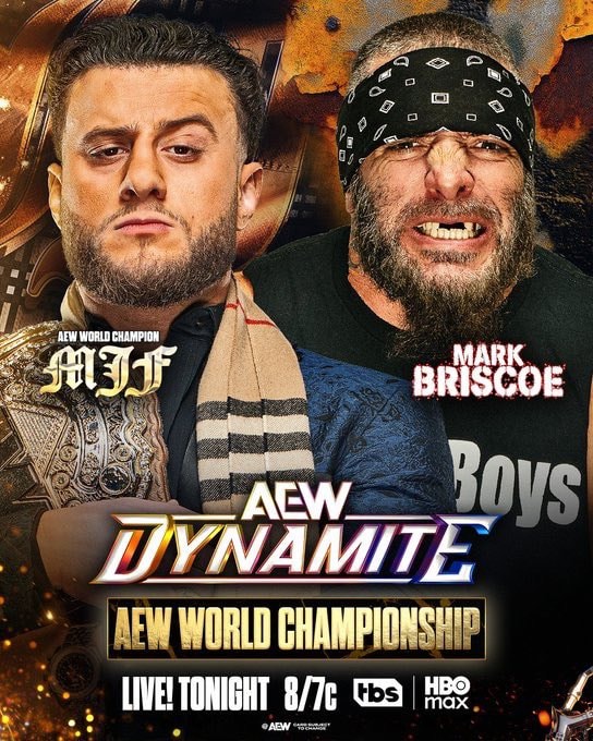 AEW Dynamite championship matches MJF Mark Briscoe (photo 1 of 2)