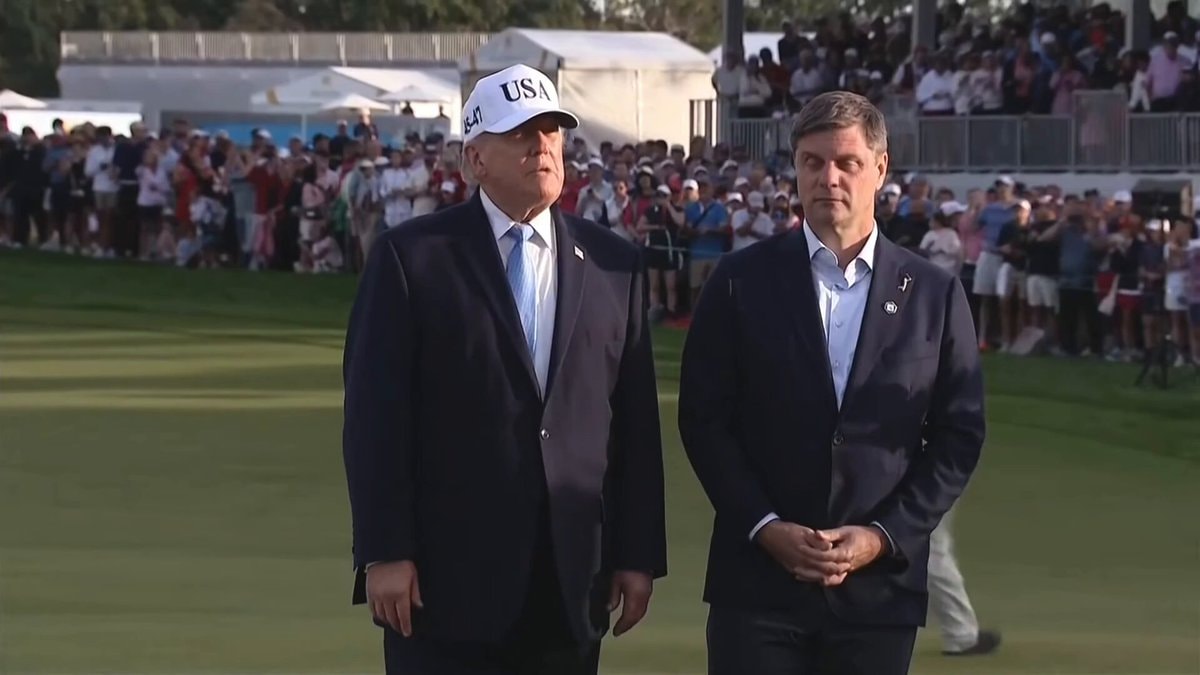 Trump attends President's Cup