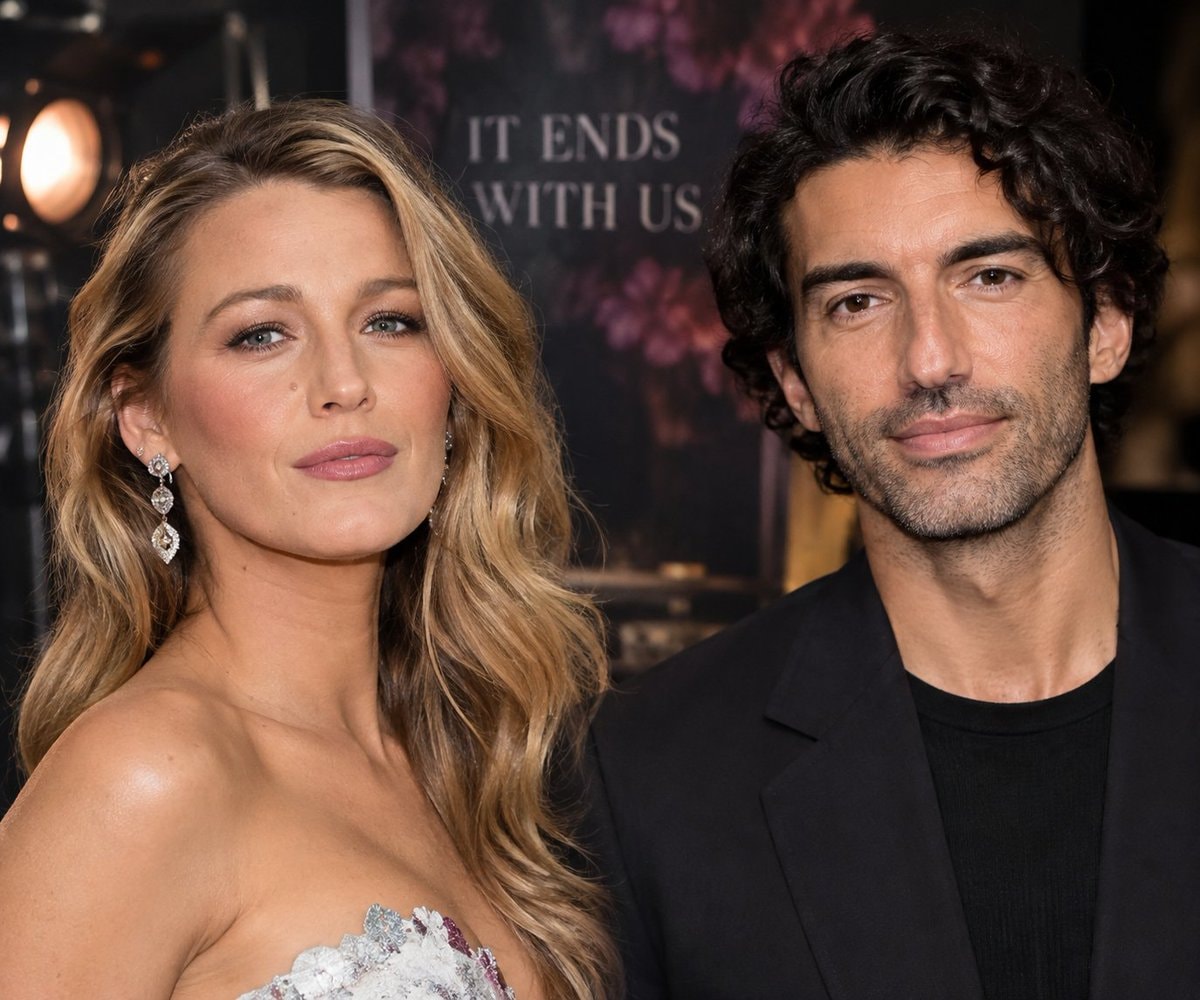 Blake Lively and Justin Baldoni It Ends With Us Blake Lively and Justin Baldoni It Ends With Us