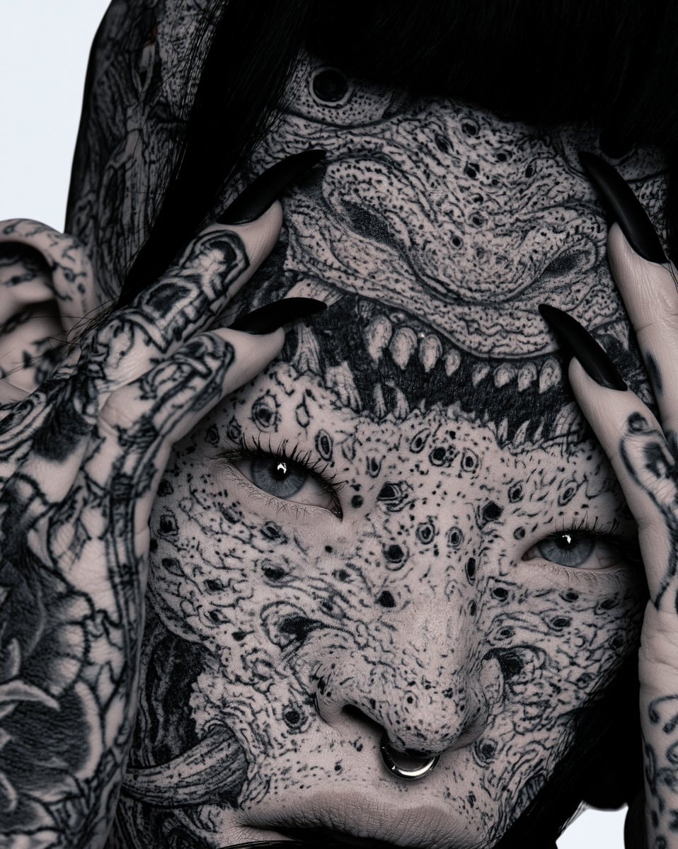 Tattooed face details Midjourney (photo 1 of 2) Tattooed face details Midjourney (photo 1 of 2)
