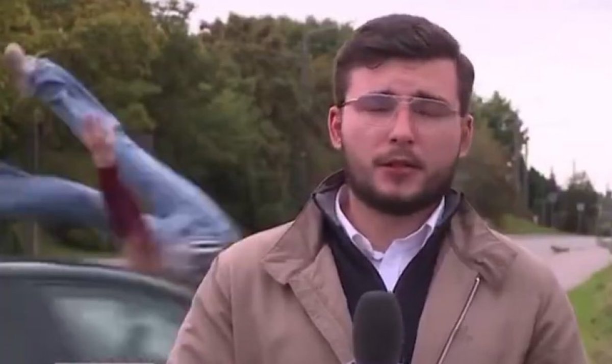 Live broadcast traffic accident