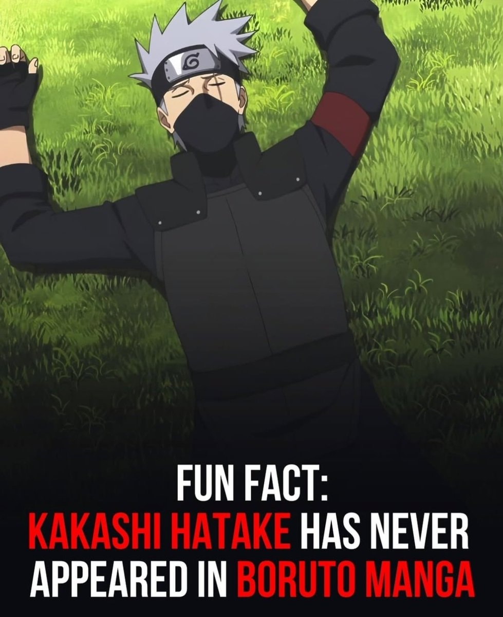 Kakashi Hatake fun fact