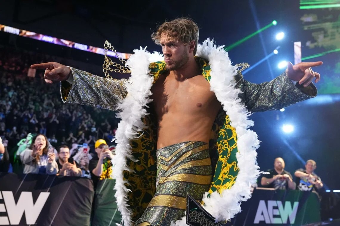 Will Ospreay pose