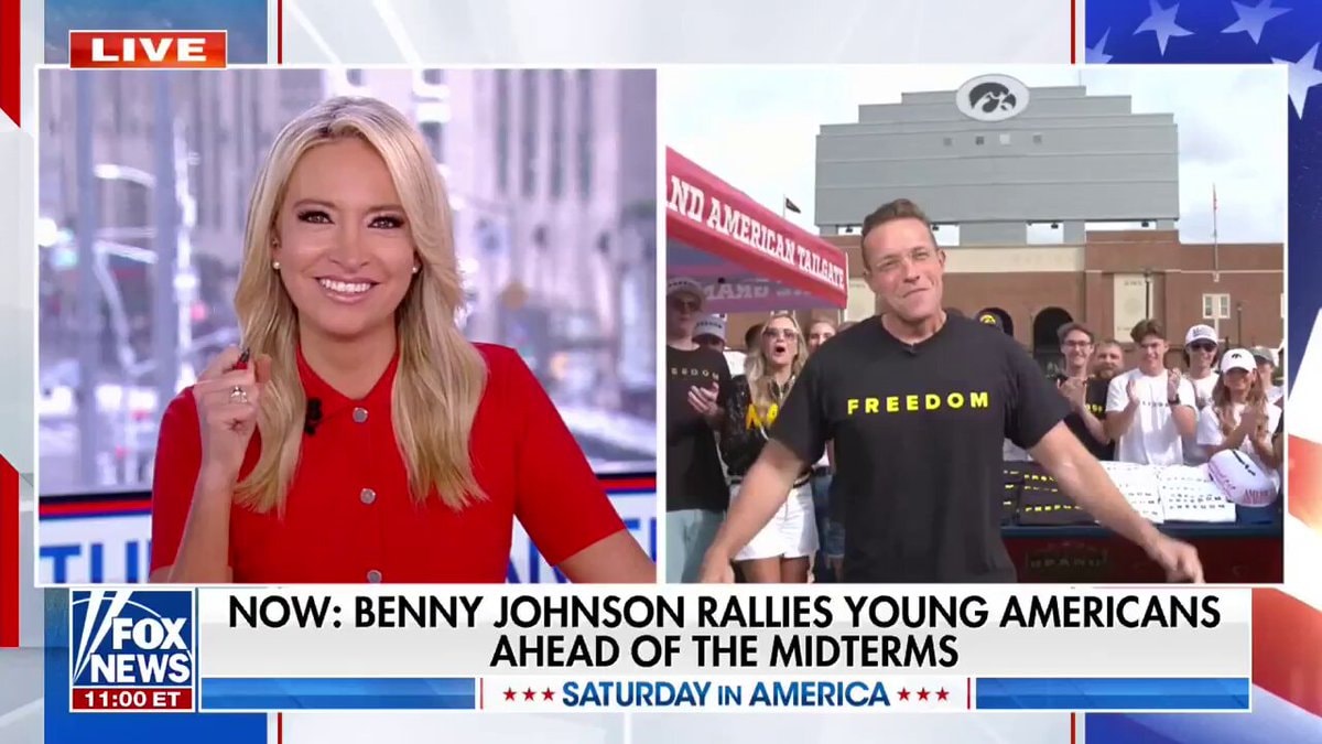 Benny Johnson rallies young Americans ahead of midterms