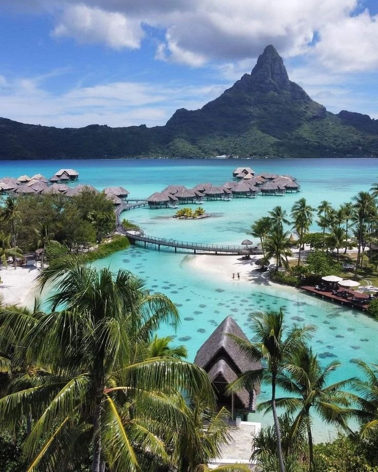 Bora Bora scenic landscape Bora Bora scenic landscape