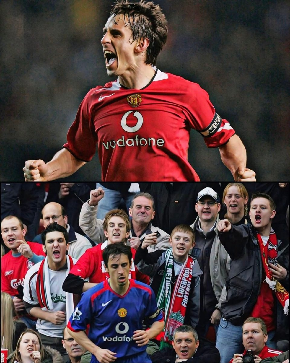 Gary Neville Anfield rant