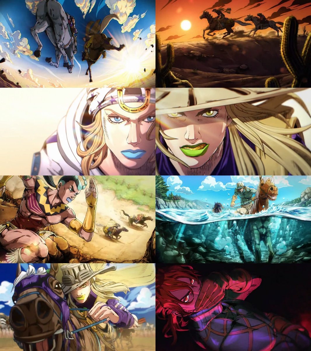JOJO new opening sequence