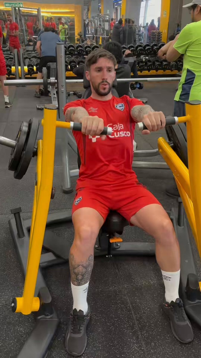 Cienciano training at SmartFit Cusco