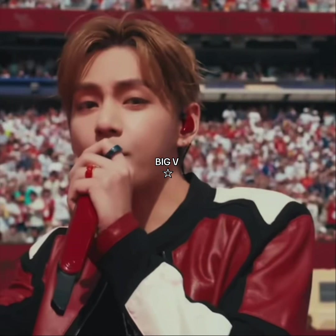 Kim Taehyung World Cup halftime show ☆