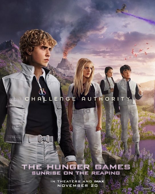 THE HUNGER GAMES: SUNRISE ON THE REAPING poster THE HUNGER GAMES: SUNRISE ON THE REAPING poster