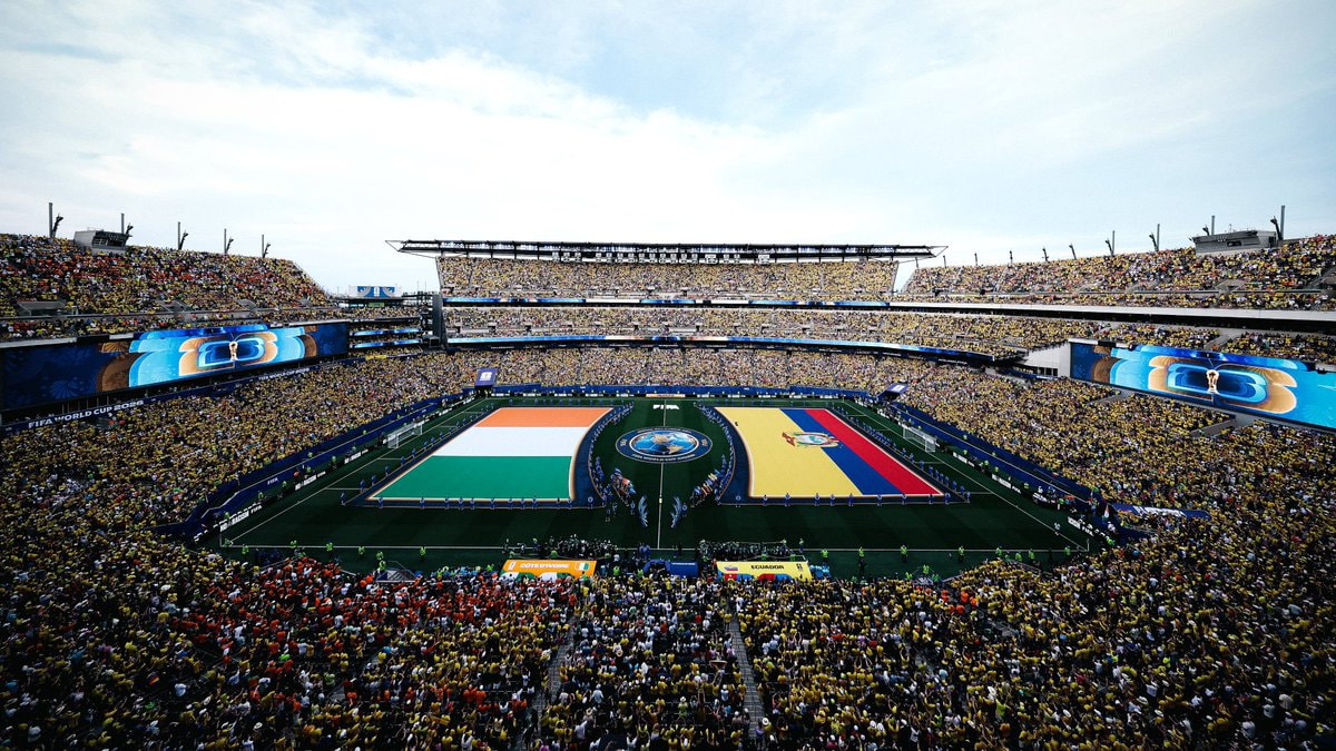 Ecuador fans Philadelphia World Cup 2026