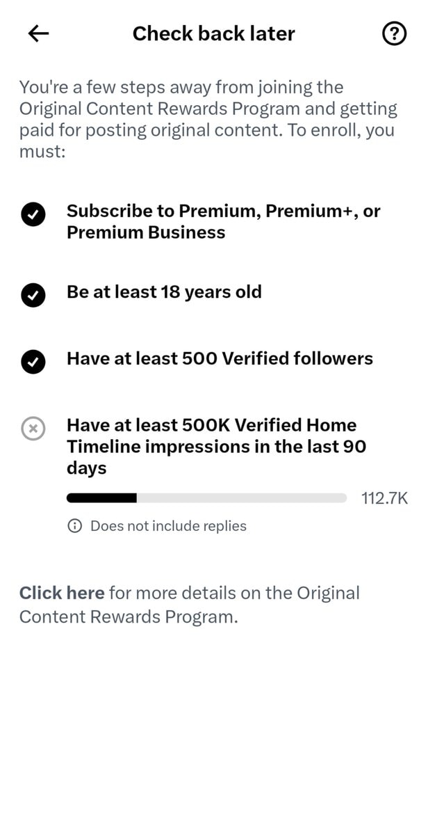 content rewards program spending requirements