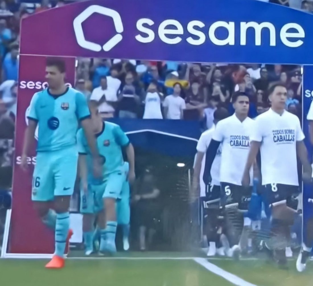 Barcelona team CEUTA shirts