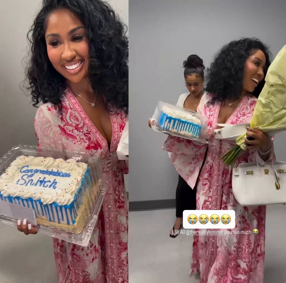 Ari Fletcher graduation cake