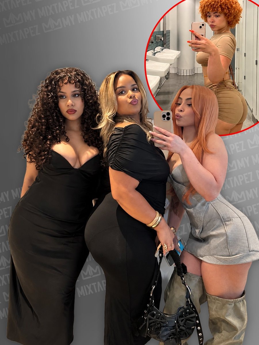 Ice Spice with her sisters