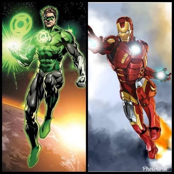 Green Lantern vs Iron Man