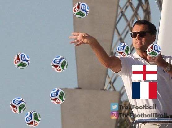 Leonardo DiCaprio TrollFootball meme