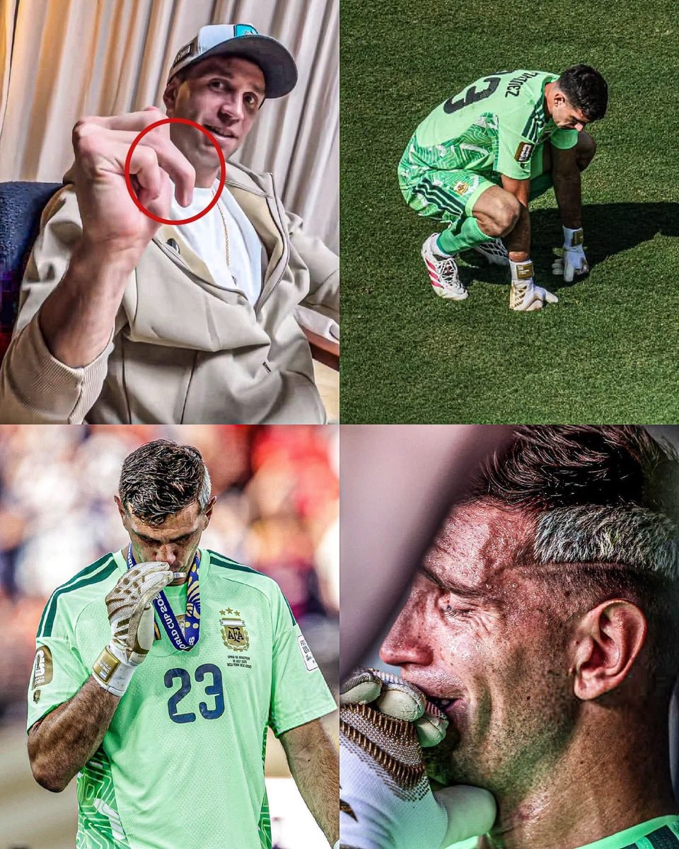 Emiliano Martínez World Cup 2022 tribute