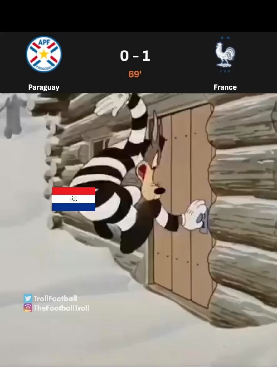 Paraguay vs France meme