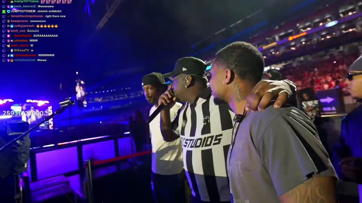 DDG Chris Brown Usher Concert