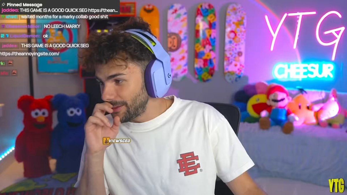 Cheesur shits himself before stream