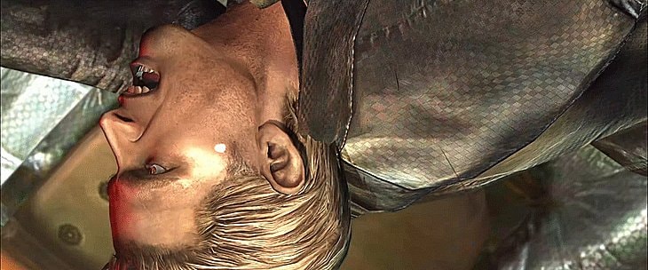 Man screaming Resident Evil 5