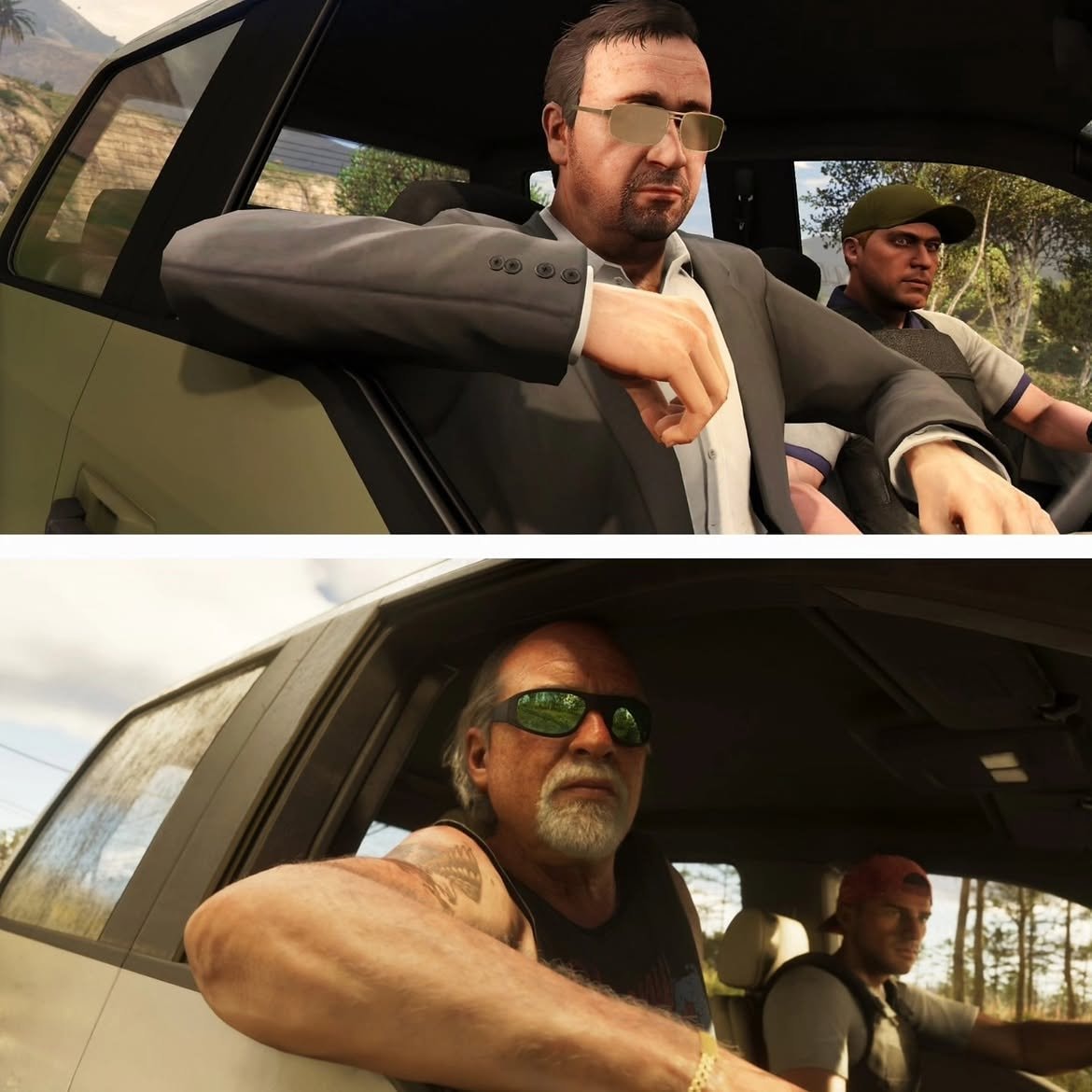GTA VI vs GTA V character models (photo 3 of 4)