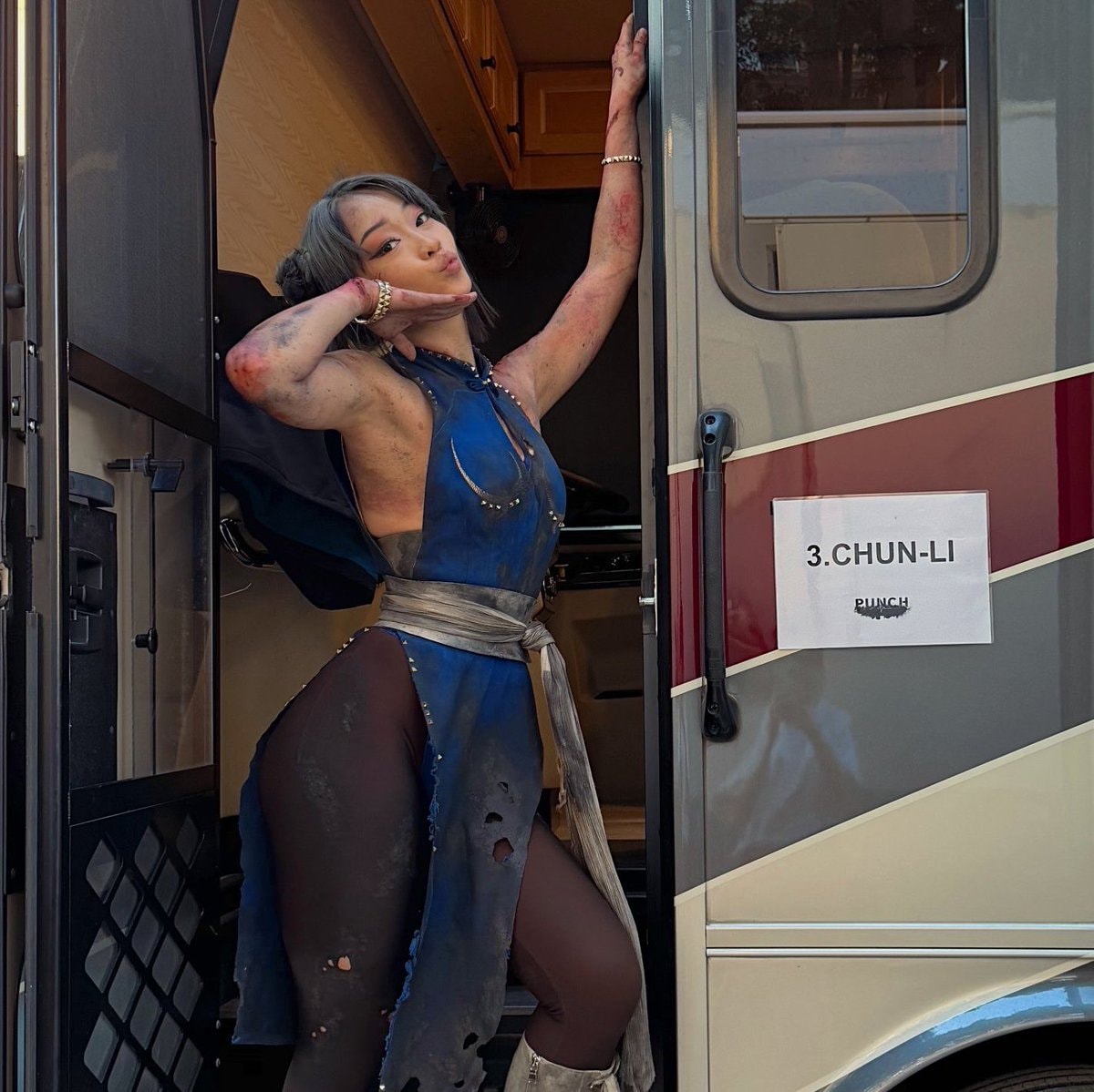 Callina Liang as Chun-Li in STREET FIGHTER
