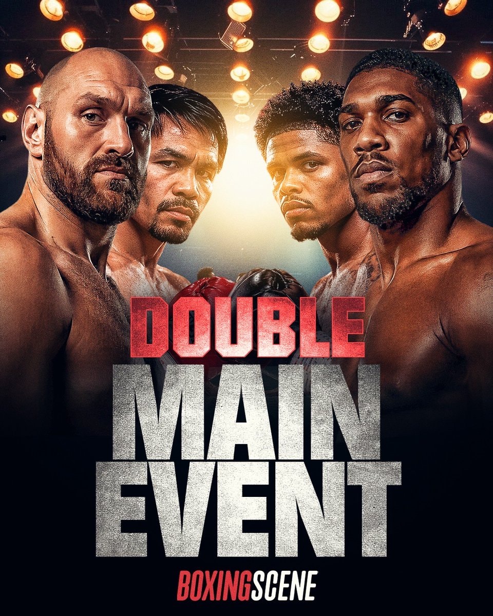 Manny Pacquiao Shakur Stevenson Tyson Fury Anthony Joshua
