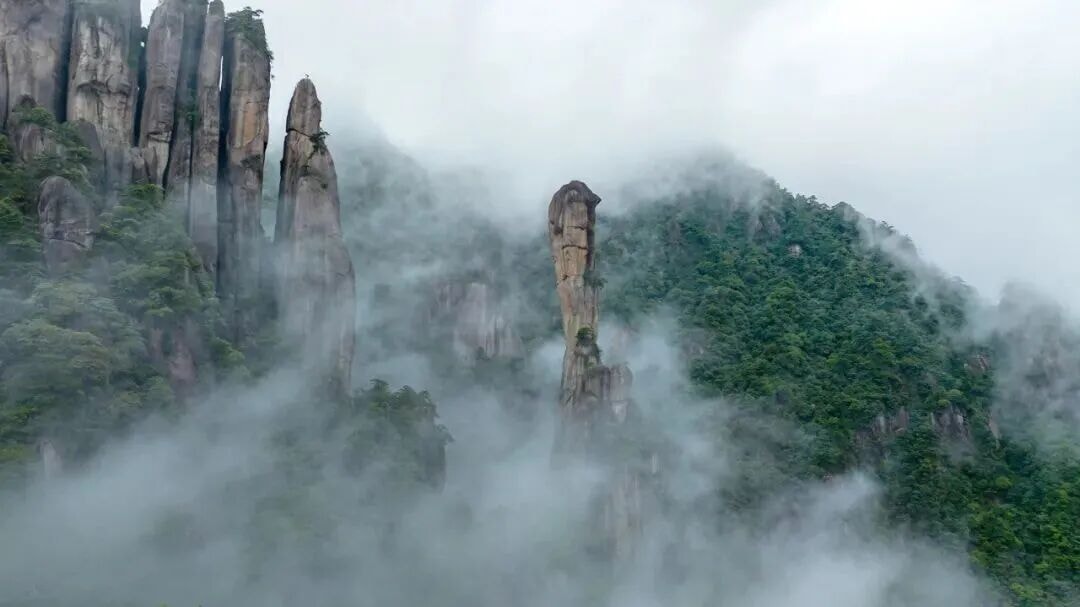 Jiangxi mountain landscape sunrise (photo 3 of 4)