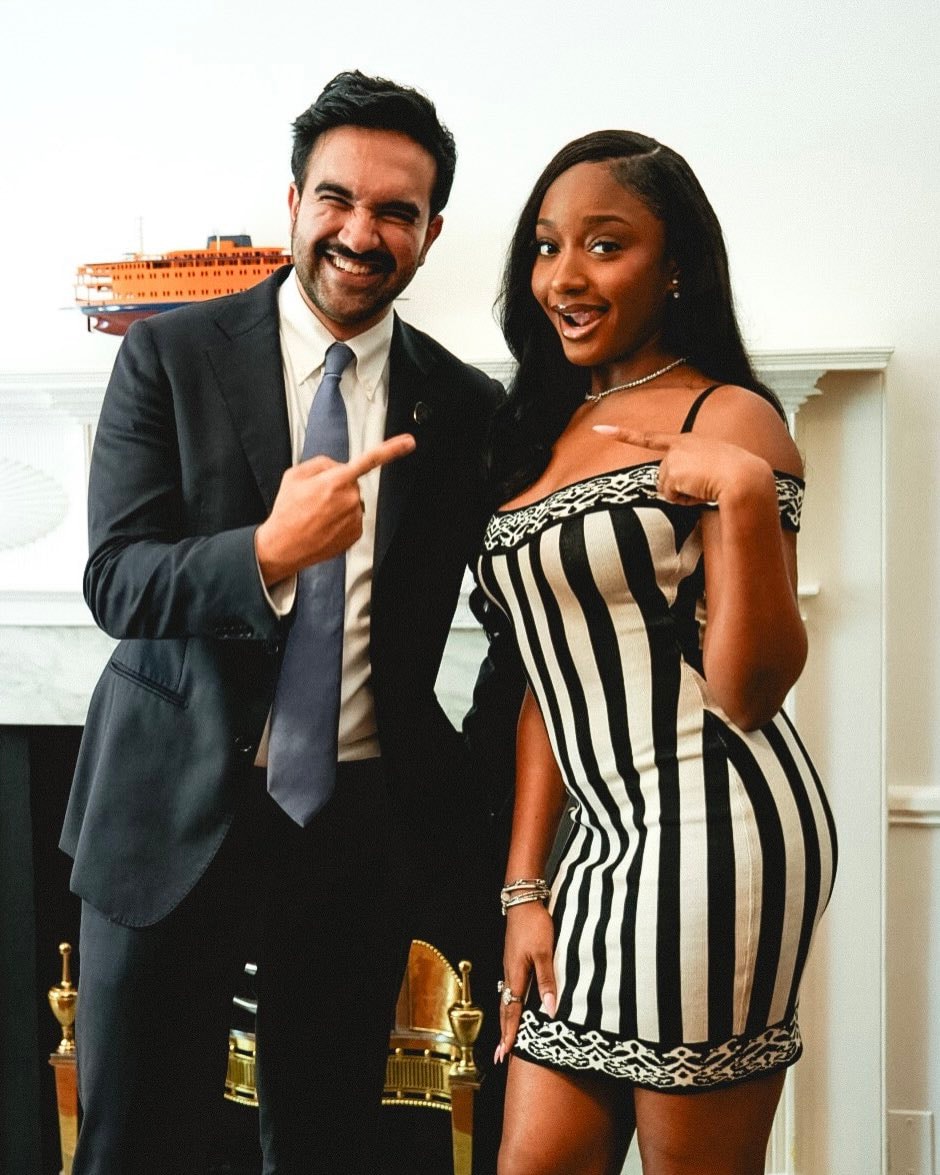 Ayra Starr Zohran Mamdani new photos (photo 2 of 2)
