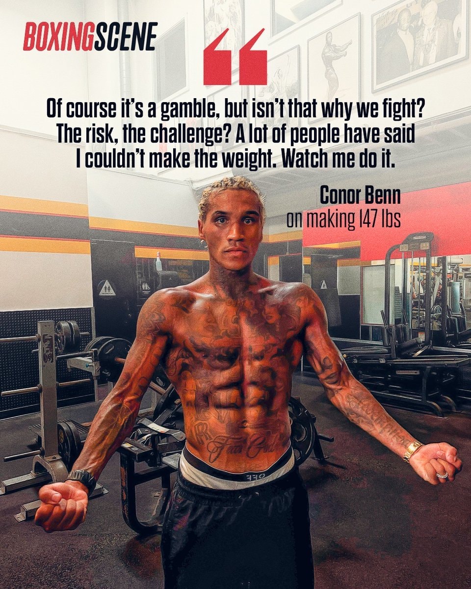 Conor Benn welterweight gamble